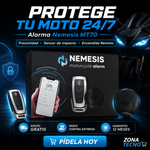 Alarma Moto Profesional Nemesis MT70 con GPS 4G