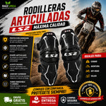 RODILLERAS ARTICULADAS CON CODERAS "LS2" MAXIMA CALIDAD.