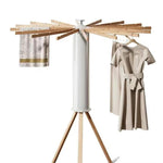 Tendedero Ropa Madera Bambú Importado