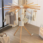 Tendedero Ropa Madera Bambú Importado