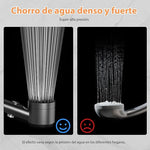 Masajeador De Ducha con Filtro 4M. Importado